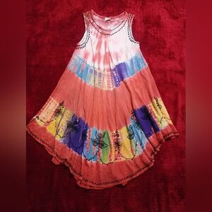 India Boutique Colorful Sleeveless Dress